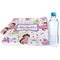 Princess Print Sports Towel Folded with Water Bottle