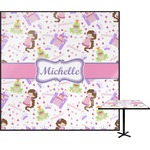 Princess Print Square Table Top - 24" (Personalized)