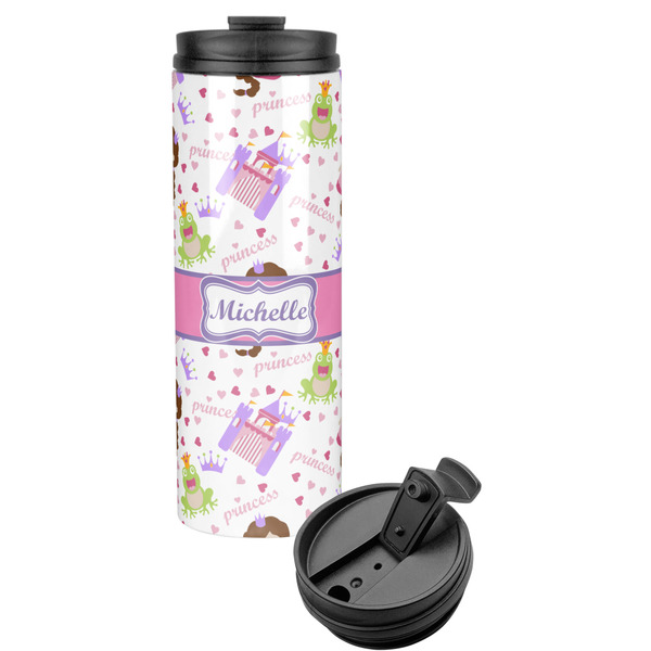 Custom Princess Print Stainless Steel Skinny Tumbler (Personalized)
