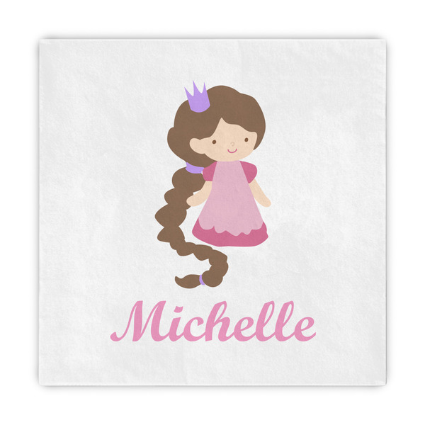 Custom Princess Print Decorative Paper Napkins (Personalized)