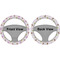 Princess Print Steering Wheel Cover- Front and Back