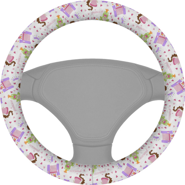 Custom Princess Print Steering Wheel Cover