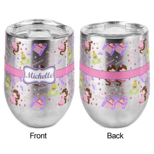 Princess Print Stemless Wine Tumbler - Full Print - Approval