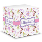Princess Print Sticky Note Cube (Personalized)