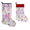 Princess Print Stockings - Side by Side compare