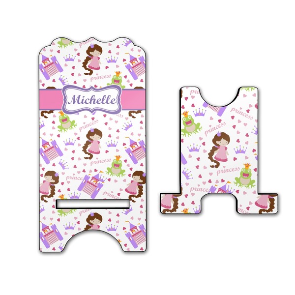 Princess Print Stylized Phone Stand - Front & Back - Large
