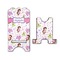 Princess Print Stylized Phone Stand - Front & Back - Large