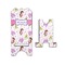 Princess Print Stylized Phone Stand - Front & Back - Small