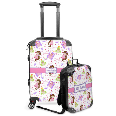 Princess Print Kids 2-Piece Luggage Set - Suitcase & Backpack (Personalized)