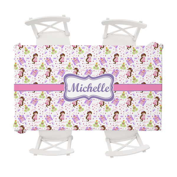 Custom Princess Print Tablecloth - 58"x102" (Personalized)
