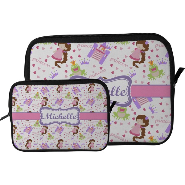 Princess Print Tablet Sleeve (Size Comparison)