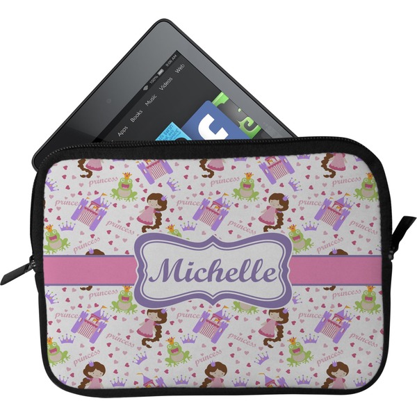 Custom Princess Print Tablet Case / Sleeve - Small (Personalized)