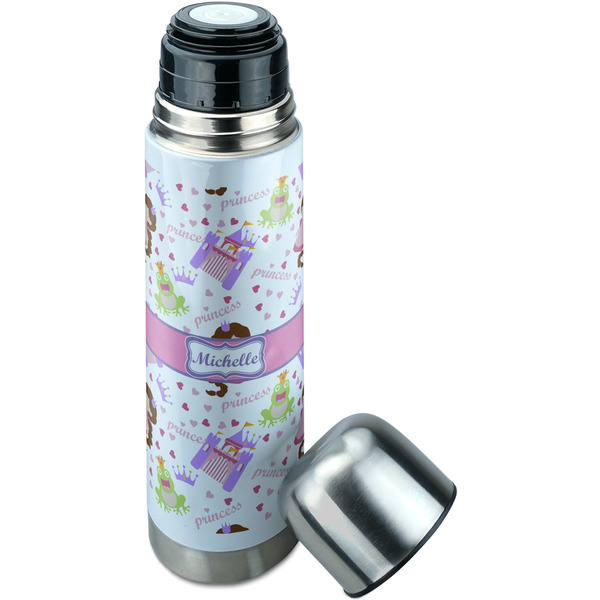 Princess Print Thermos - Lid Off