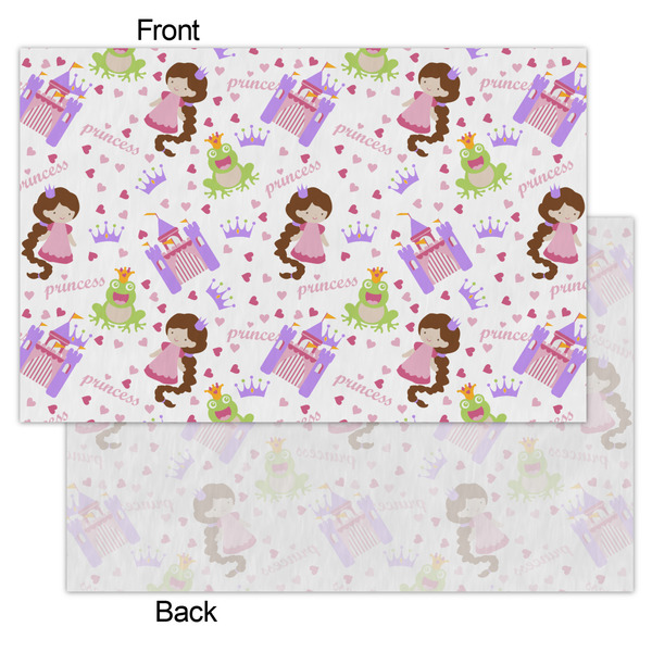Princess Print Tissue Paper - Heavyweight - Small - Front & Back