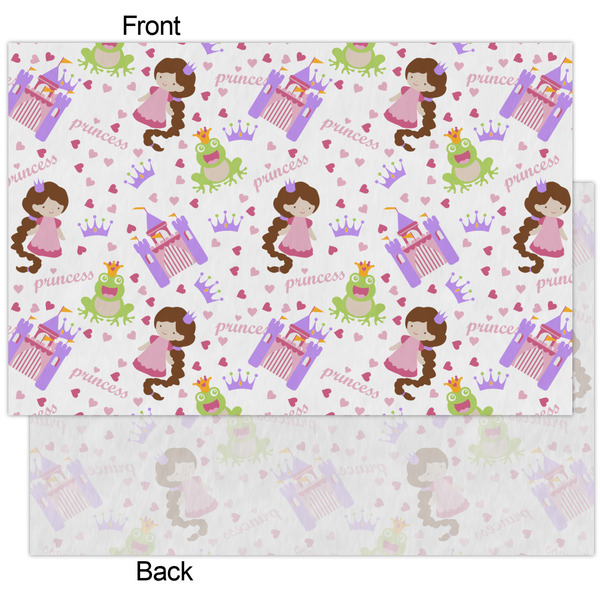Princess Print Tissue Paper - Heavyweight - XL - Front & Back