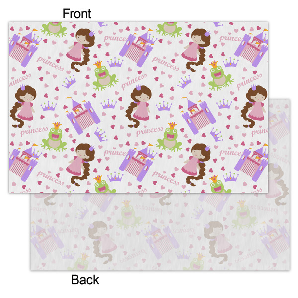 Princess Print Tissue Paper - Lightweight - Small - Front & Back