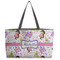 Princess Print Beach Totes Bag - w/ Black Handles (Personalized)