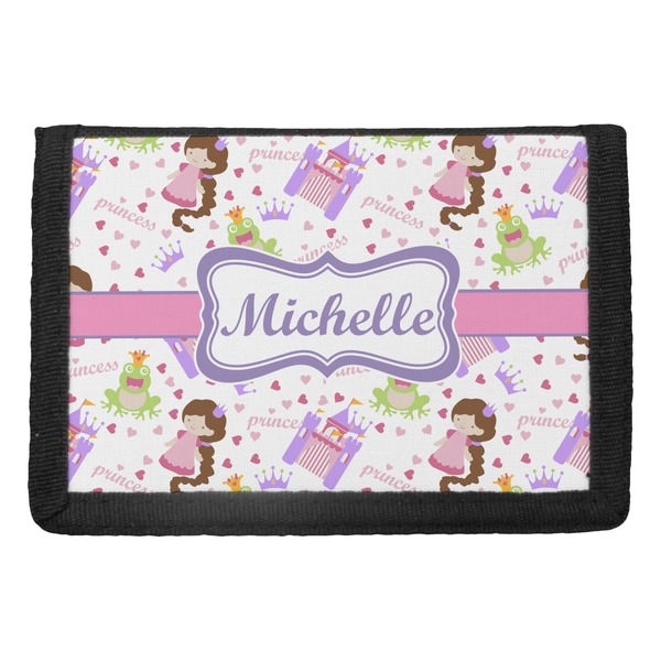 Custom Princess Print Trifold Wallet (Personalized)
