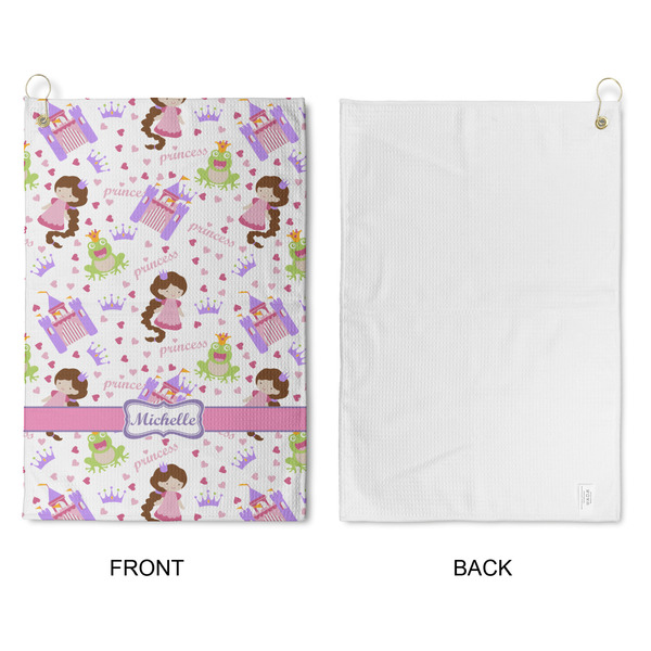 Princess Print Waffle Weave Golf Towel - Approval