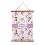 Princess Print Wall Hanging Tapestry - Tall (Personalized)