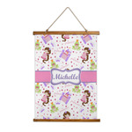 Princess Print Wall Hanging Tapestry - Tall (Personalized)