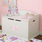 Princess Print Wall Name & Initial Small on Toy Chest