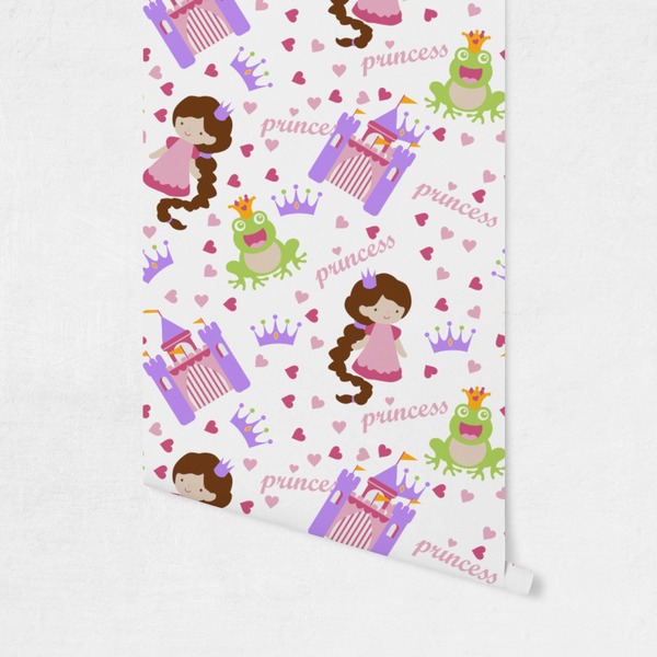 Princess Print Wallpaper on Wall