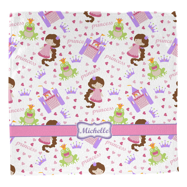 Princess Print Washcloth - Front - No Soap