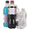Princess Print Water Bottle Label - Multiple Bottle Sizes
