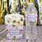 Princess Print Water Bottle Label - w/ Favor Box