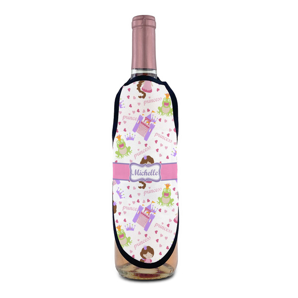 Princess Print Wine Bottle Apron - IN CONTEXT