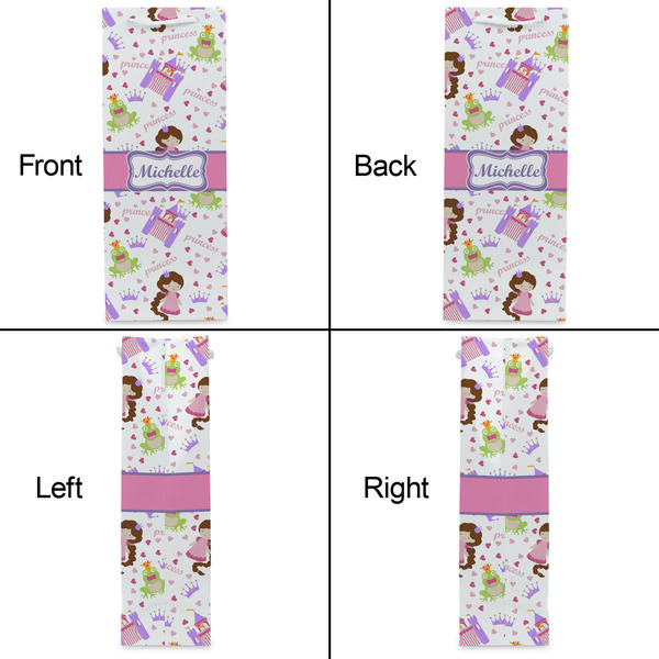 Princess Print Wine Gift Bag - Gloss - Approval