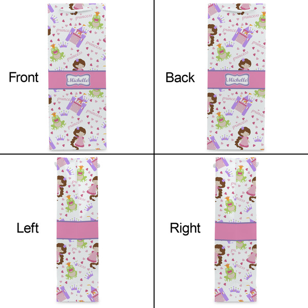 Princess Print Wine Gift Bag - Matte - Approval