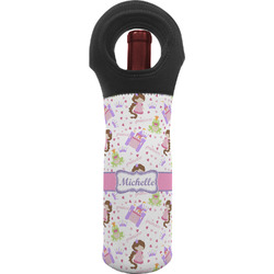 Princess Print Wine Tote Bag (Personalized)