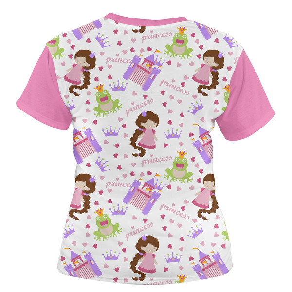 Princess Print Women's T-shirt Back