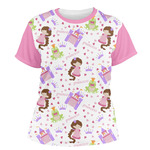 Princess Print Women's Crew T-Shirt - X Small