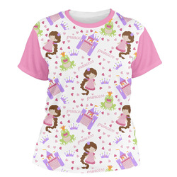 Princess Print Women's Crew T-Shirt