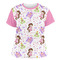 Princess Print Women's Crew T-Shirt - 2X Large
