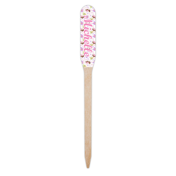 Princess Print Wooden Food Pick - Paddle - Single Pick
