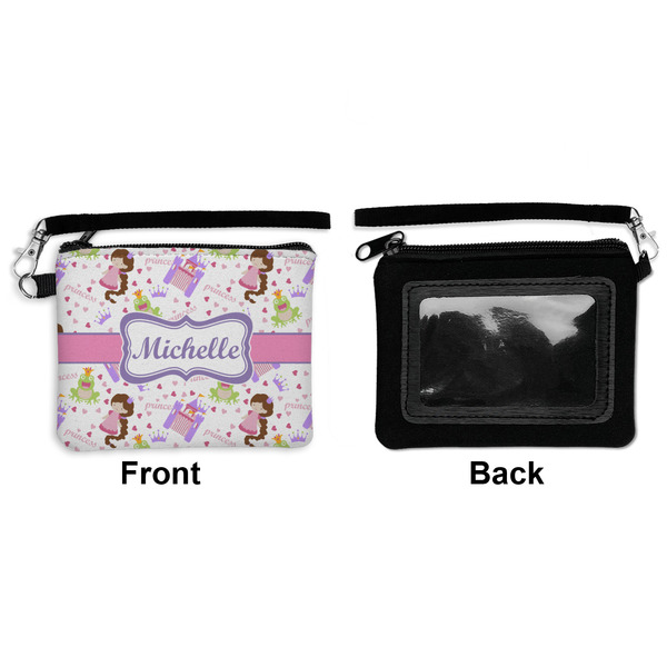 Princess Print Wristlet ID Cases - Front & Back