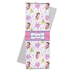 Princess Print Yoga Mat Towel (Personalized)