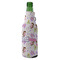 Princess Print Zipper Bottle Cooler - ANGLE (bottle)