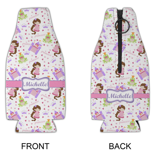 Princess Print Zipper Bottle Cooler - APPROVAL