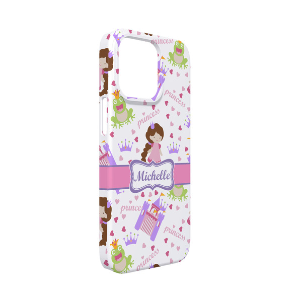 Custom Princess Print iPhone Case - Plastic - iPhone 13 Mini (Personalized)
