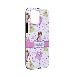 Princess Print iPhone Case - Rubber Lined - iPhone 13 Mini (Personalized)