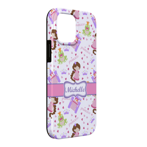 Custom Princess Print iPhone Case - Rubber Lined - iPhone 13 Pro Max (Personalized)