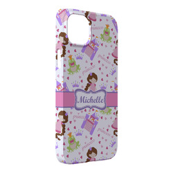 Princess Print iPhone Case - Plastic - iPhone 14 Plus (Personalized)