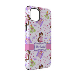 Princess Print iPhone Case - Rubber Lined - iPhone 14 Pro (Personalized)