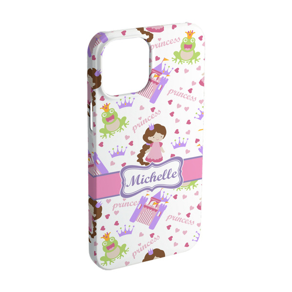 Custom Princess Print iPhone Case - Plastic - iPhone 15 (Personalized)