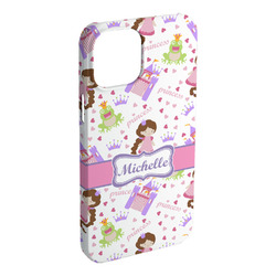 Princess Print iPhone Case - Plastic - iPhone 15 Plus (Personalized)